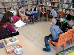 Předškoláci v knihovně